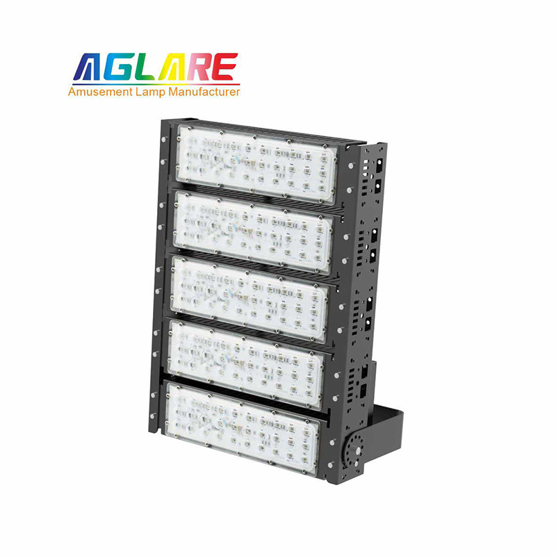 led彩色投光灯 带？250W变色RGB泛光灯游乐园公园景观户外照明