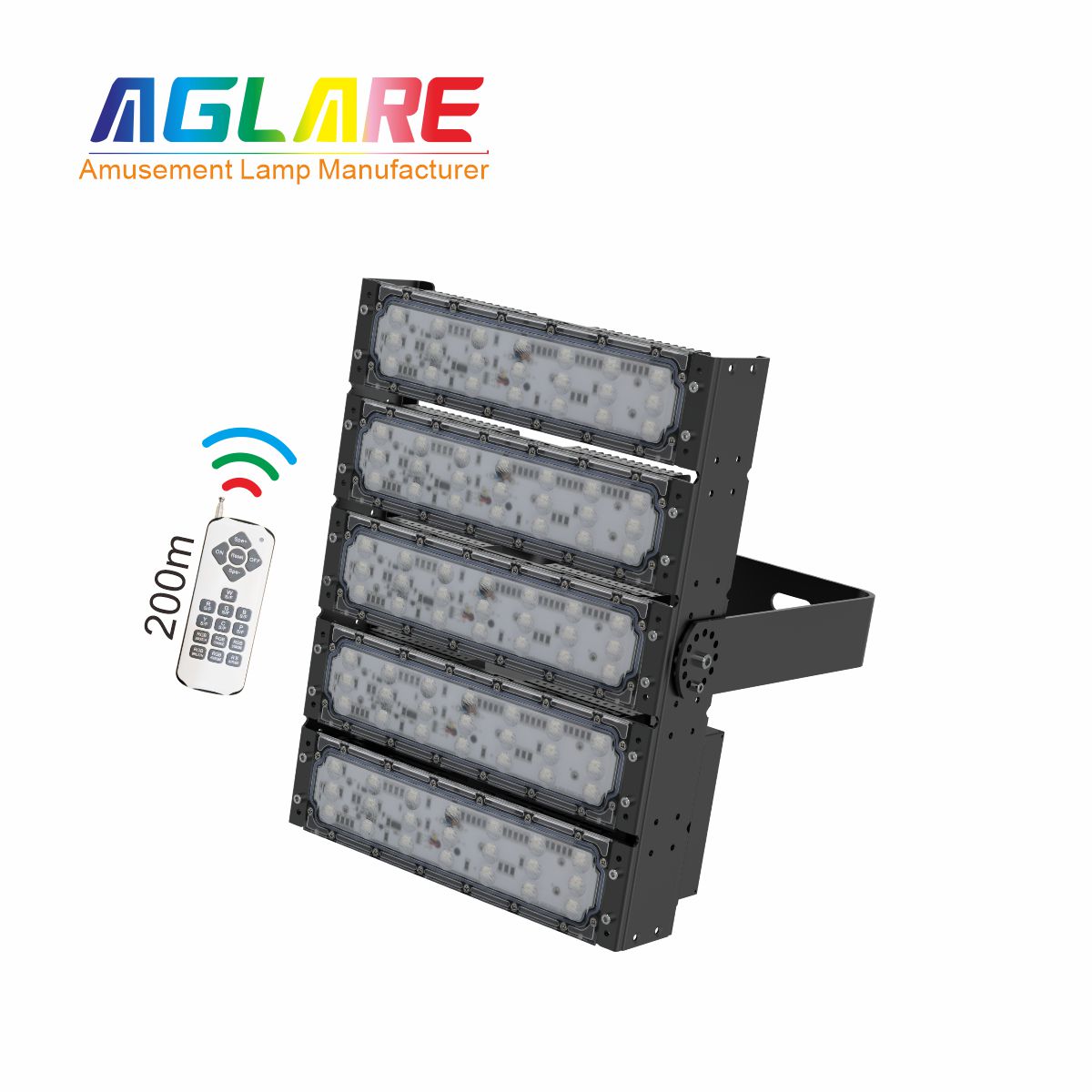 250W LED彩色投光灯RGB景观灯户外射灯带？仄