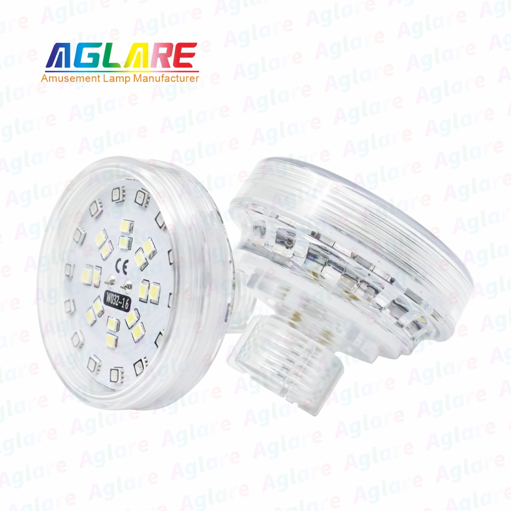 新型DW032 60mm 1-16自动程序RGB+W LED游乐场灯，用于娱乐照明